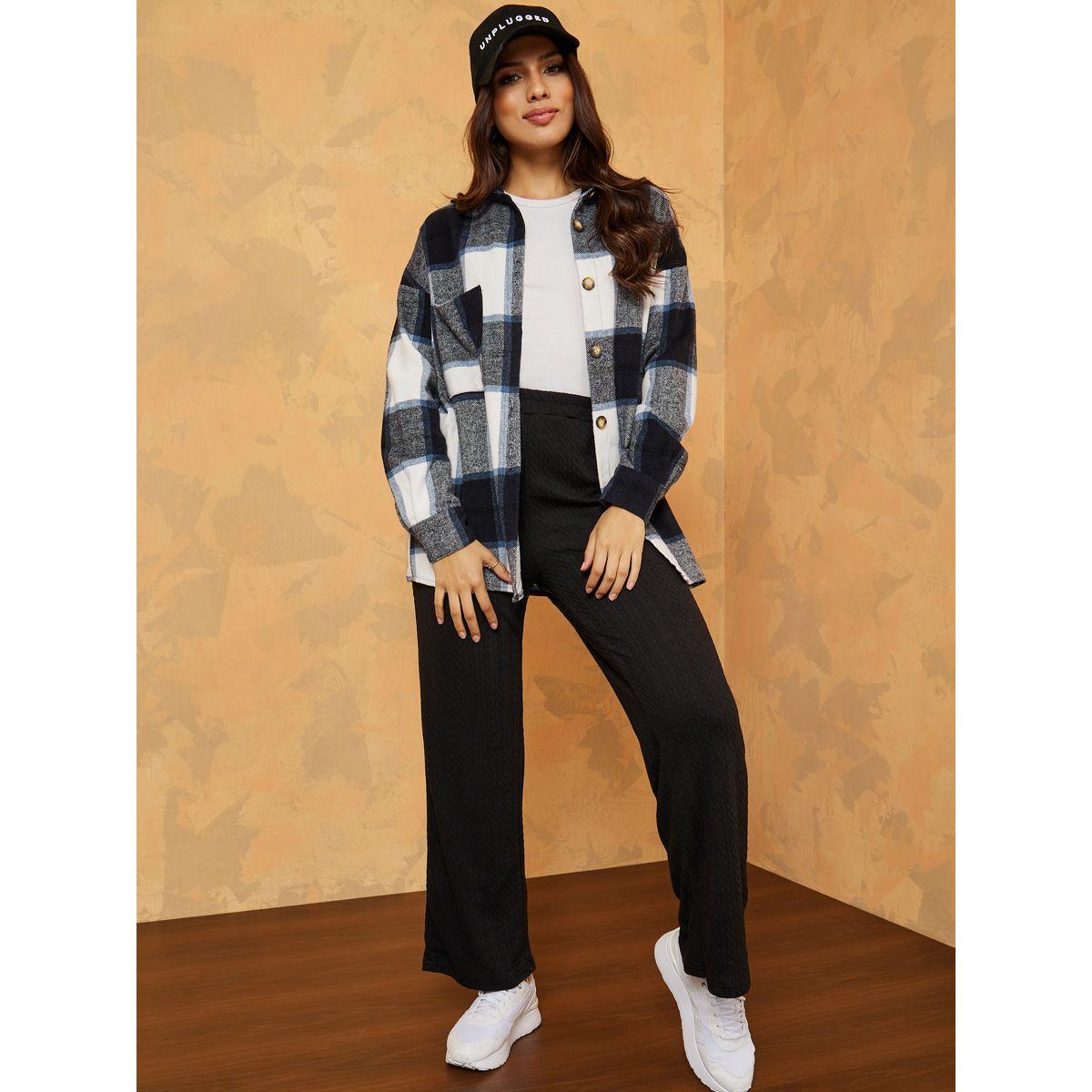 Styli Elasticized Waistband Knitted Trouser-women-clothing-bottoms-trousers-image-2