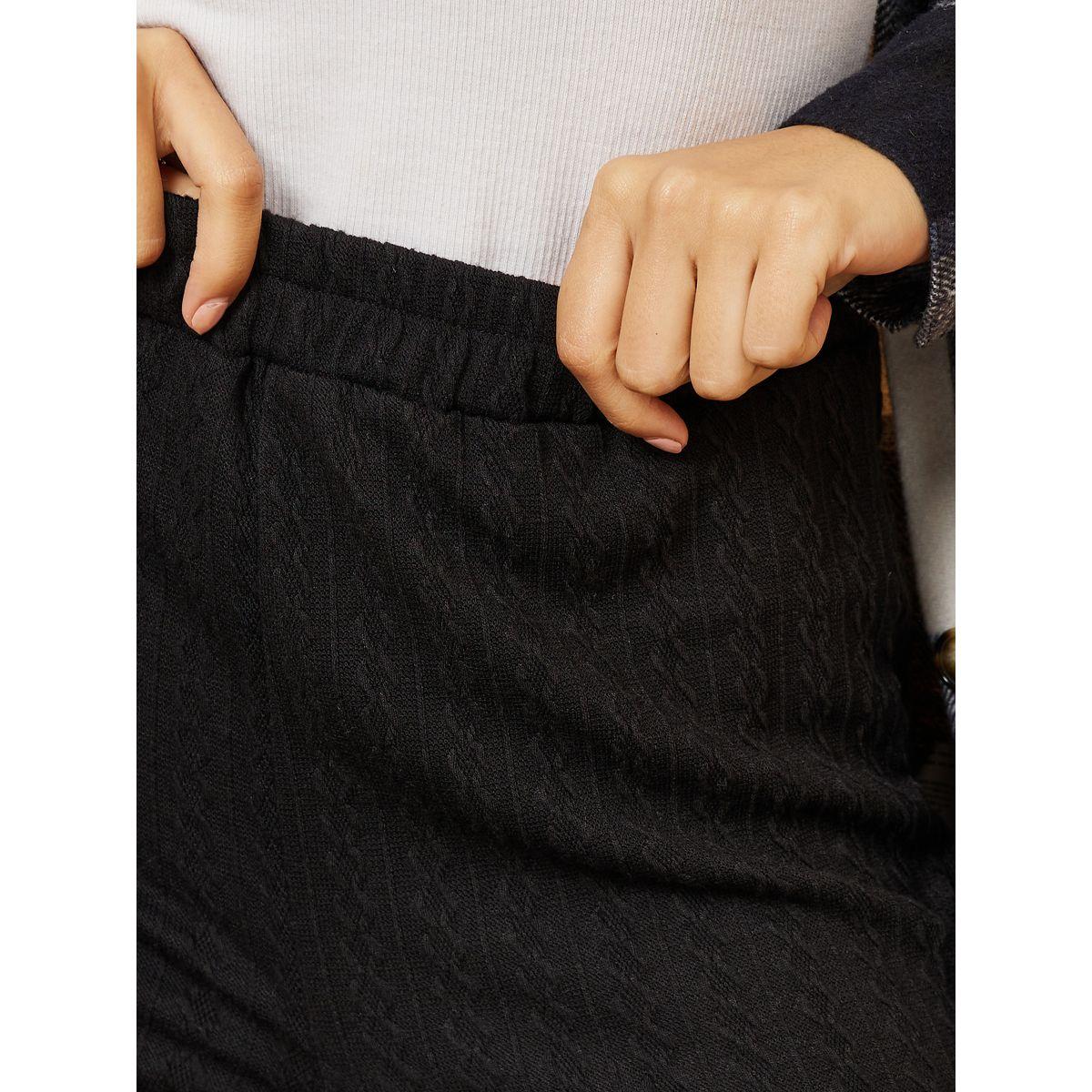 Styli Elasticized Waistband Knitted Trouser-women-clothing-bottoms-trousers-image-3