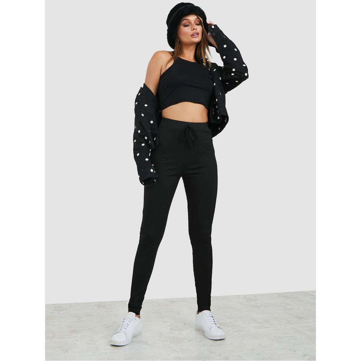 ليقنز بخصر مطاطي-women-clothing-bottoms-leggings-image-2