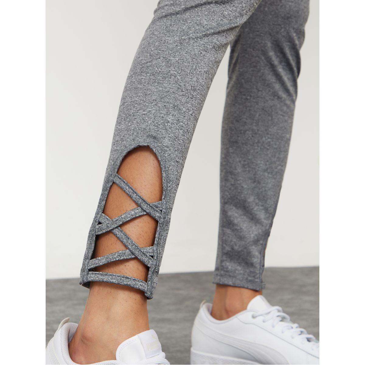 Styli Cut-Out Cuff Detail Solid Leggings-women-clothing-bottoms-leggings-image-3