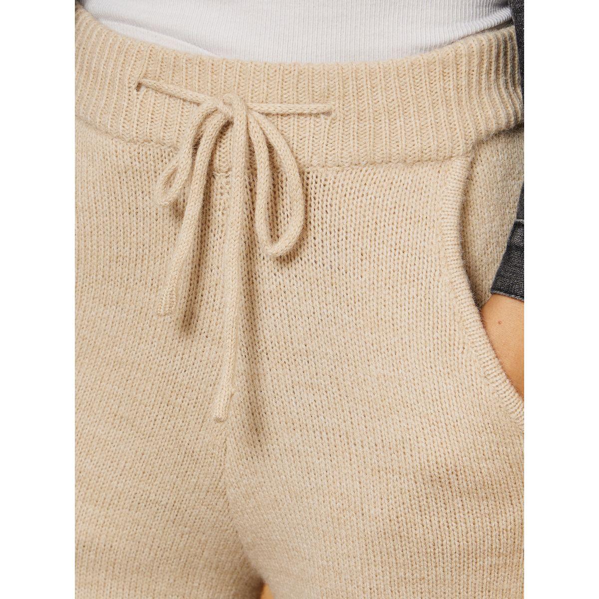 Styli Drawstring Waistband Knitted Jogger with Side Pocket-women-clothing-bottoms-joggers-image-3