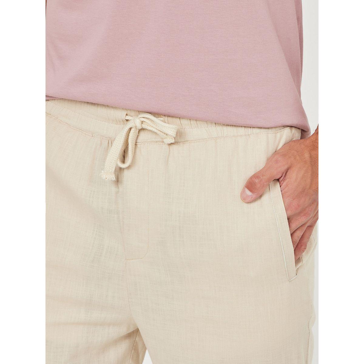 بنطال كاجوال برباط خصر-men-clothing-bottoms-trousersandchinos-trousers-image-3