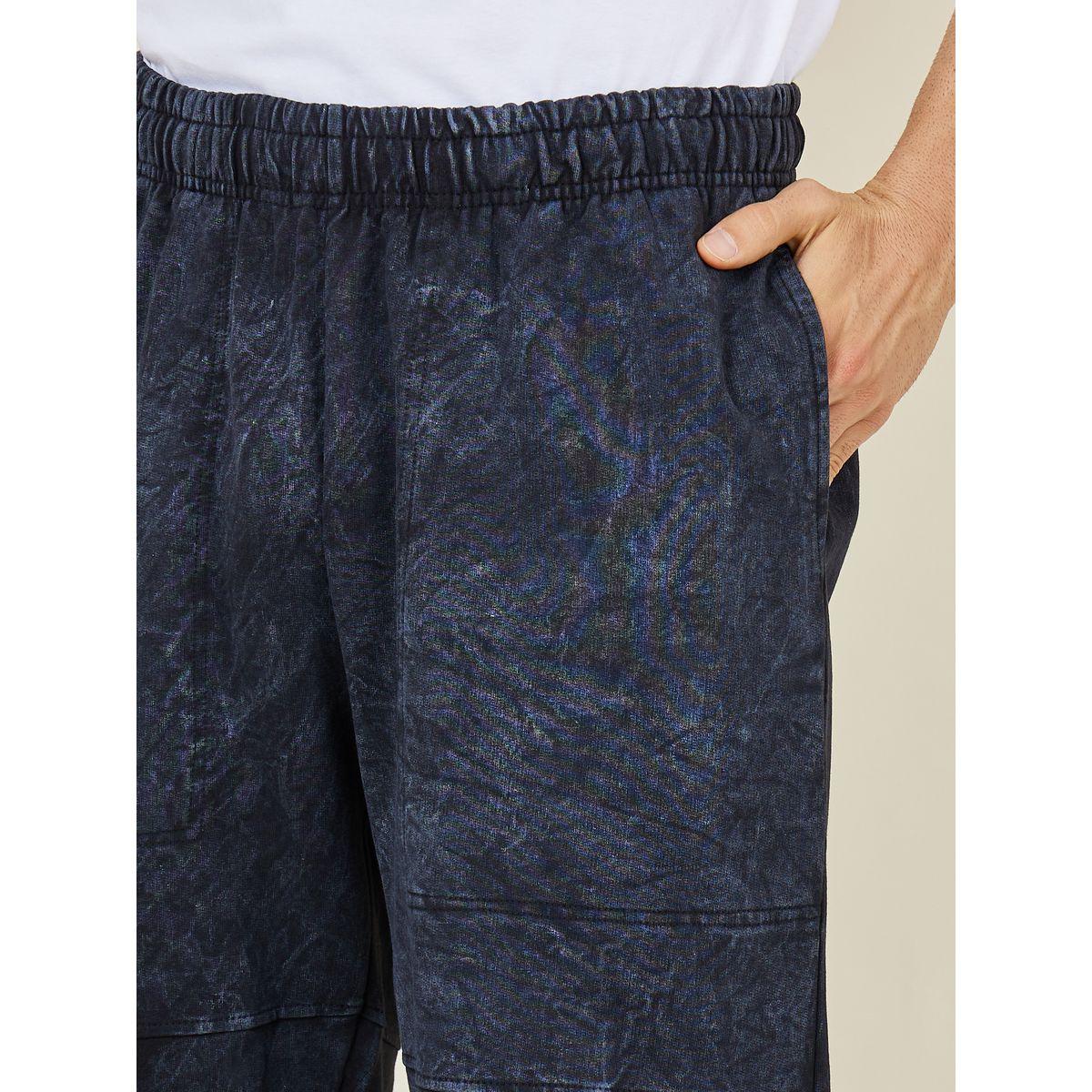 Styli Textured Acid Wash Panel Relaxed Jogger-men-clothing-bottoms-joggers-image-3