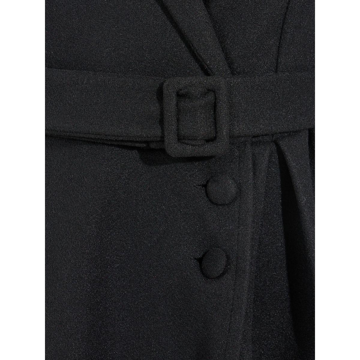 Styli Belted Wool Like Wrap Blazer Winter Midi Dress-women-clothing-dresses-image-3