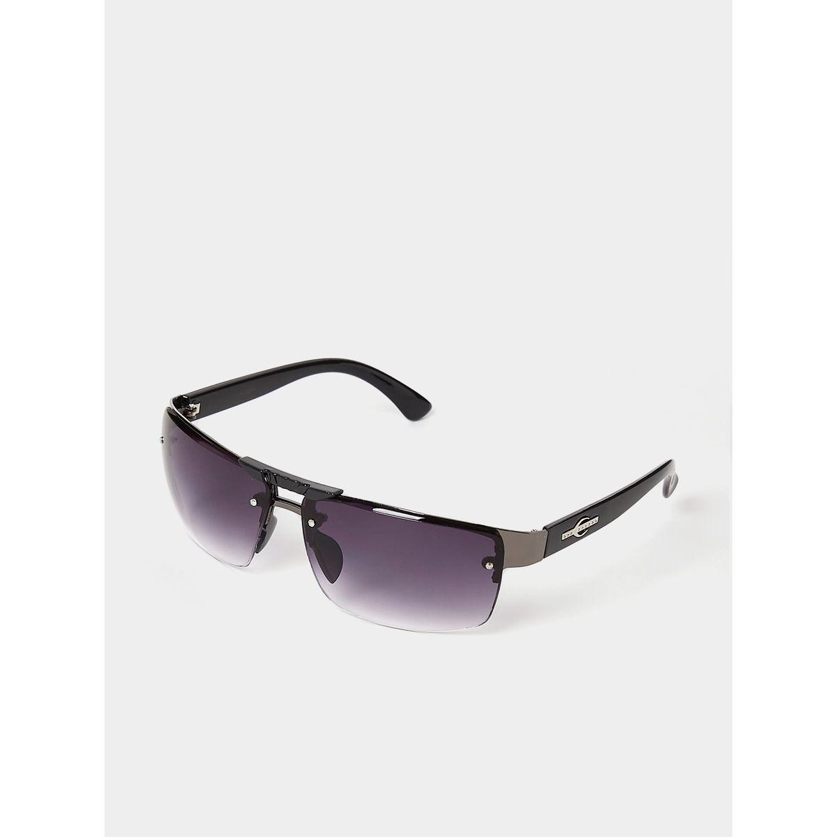 Styli Half Rim Sporty Sunglasses-men-sunglasses-image-1