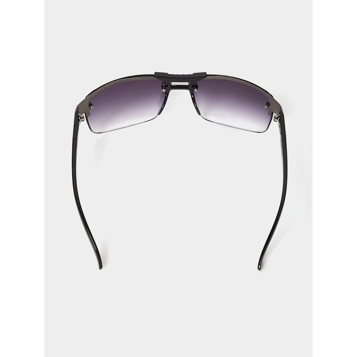 Styli Half Rim Sporty Sunglasses-men-sunglasses-image-4
