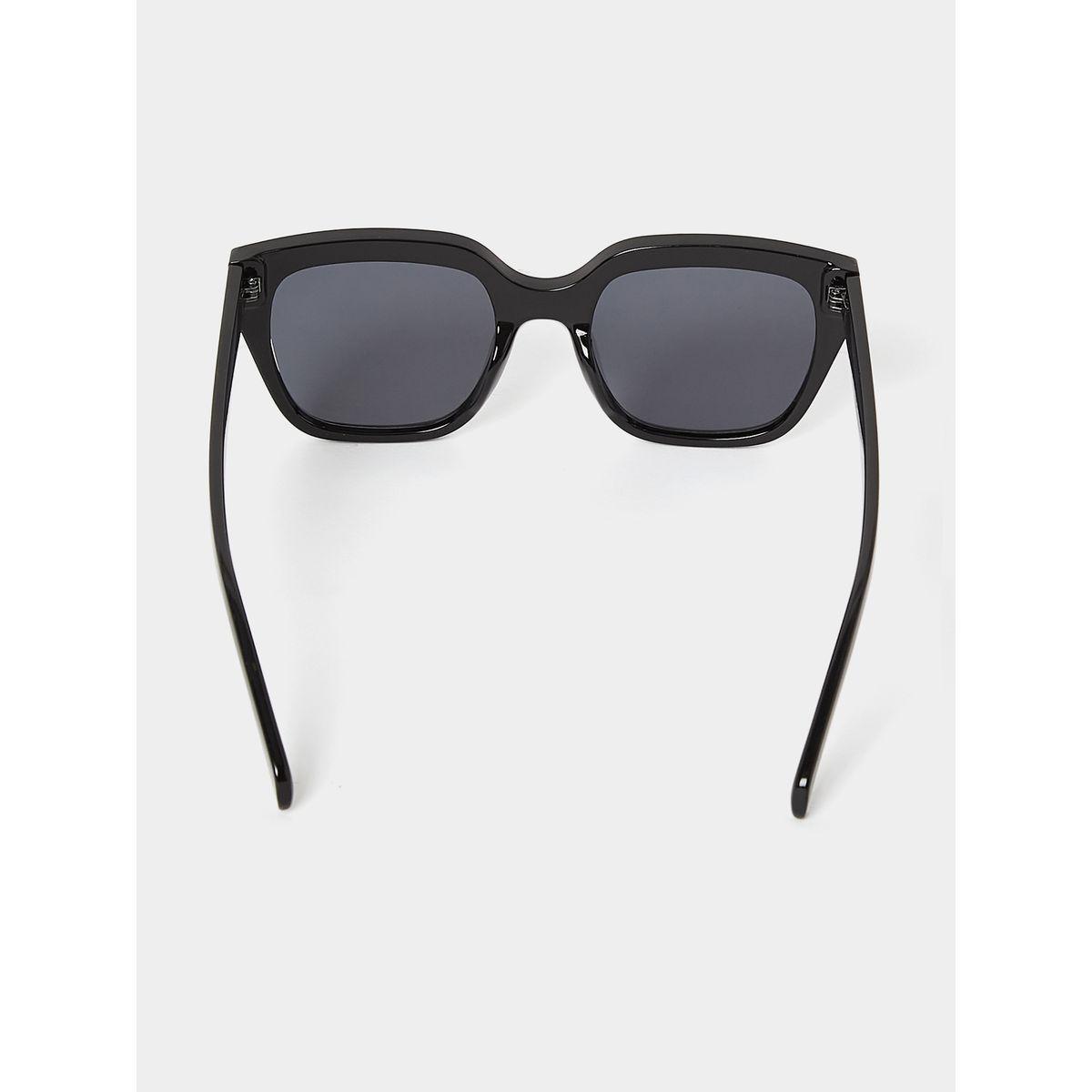 Styli Solid Square Sunglasses-men-sunglasses-image-4
