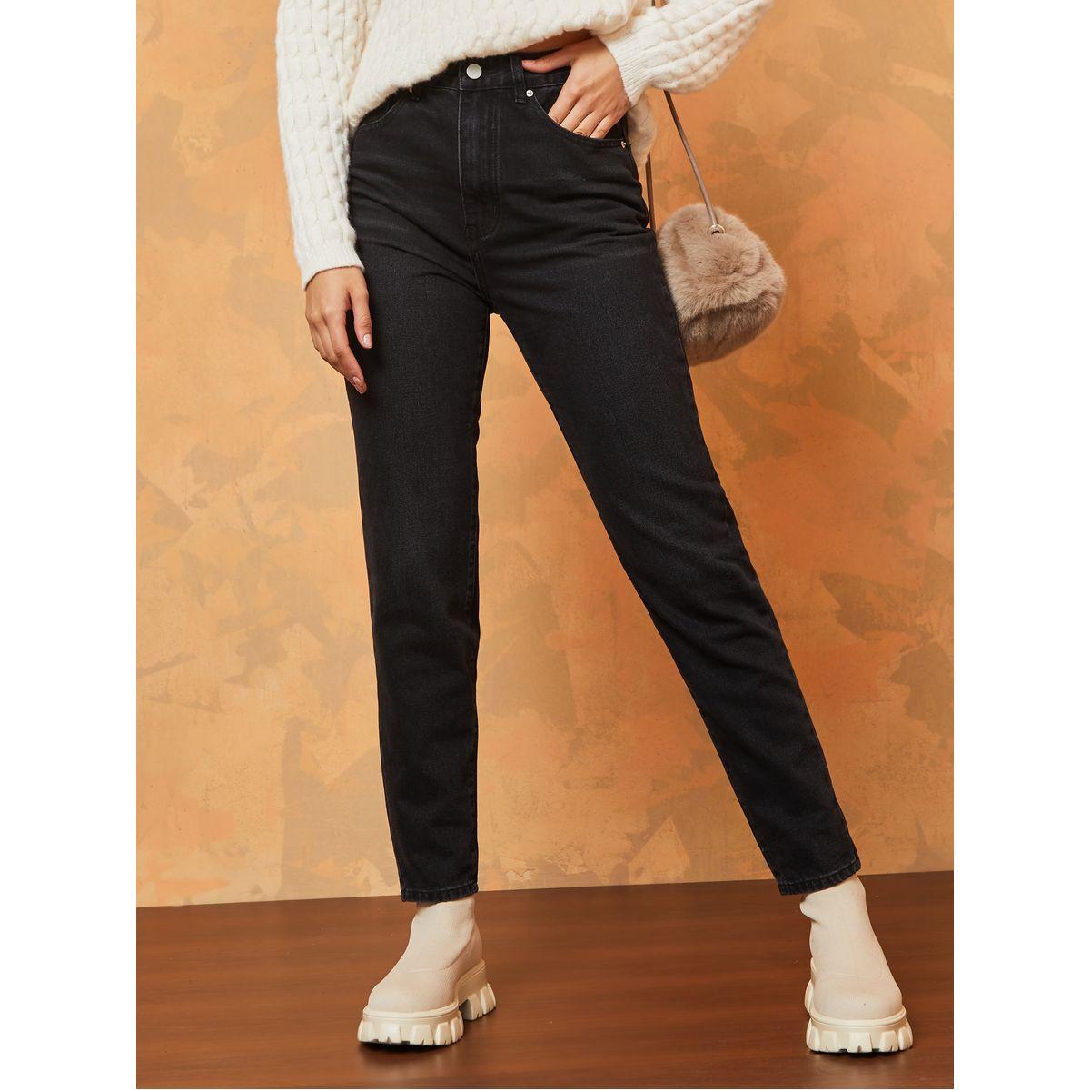 جينز بقصة سليم فت وخصر عالي-women-clothing-bottoms-jeans-image-2