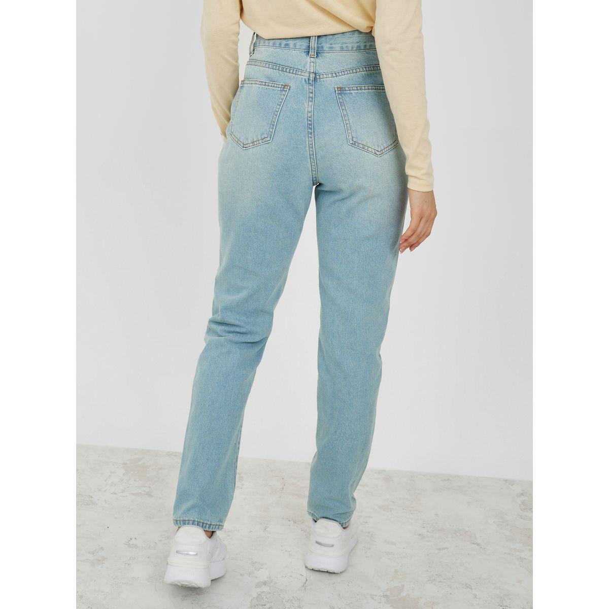 جينز بقصة موم وخصر عالي-women-clothing-bottoms-jeans-image-4