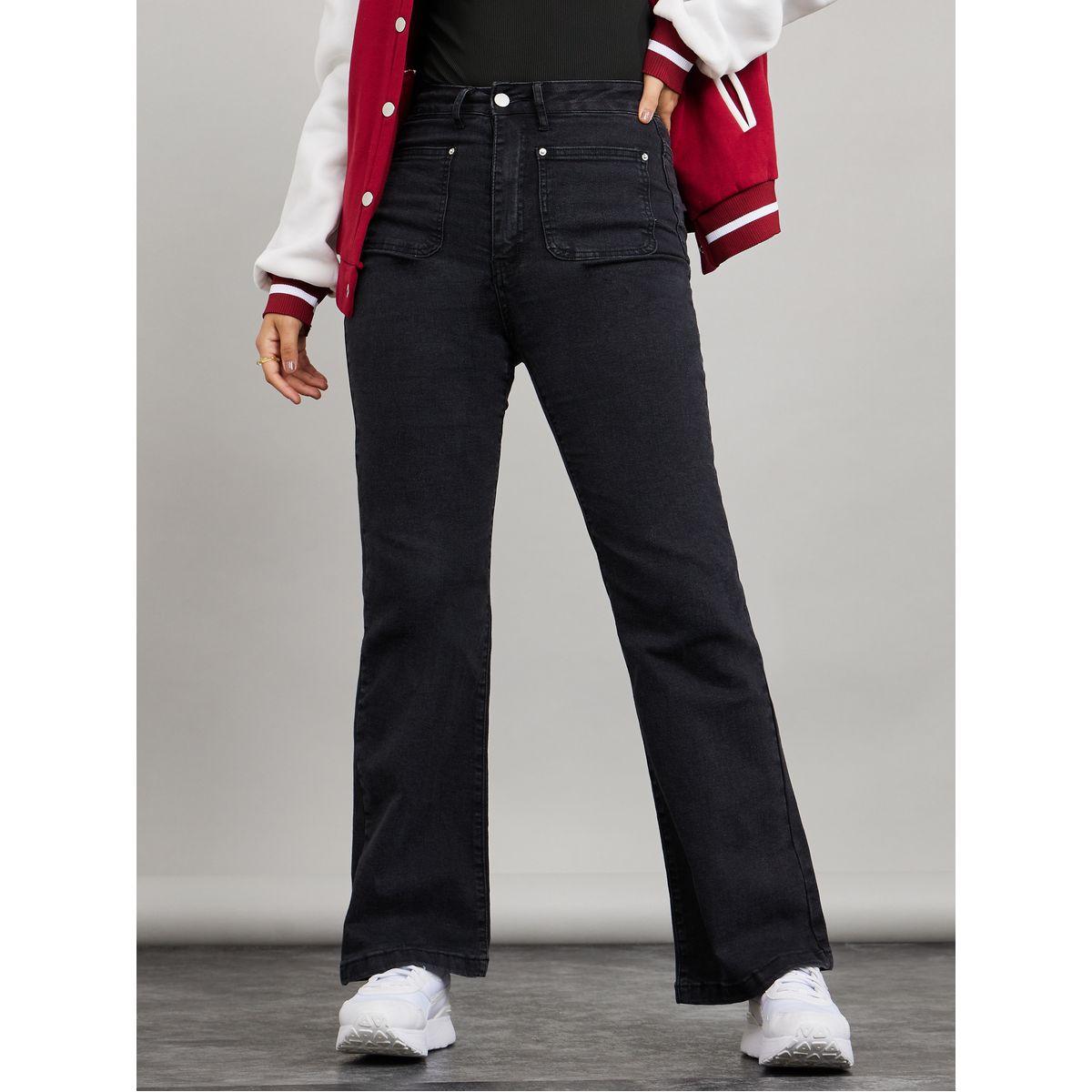 جينز بخصر عالي وجيوب امامية-women-clothing-bottoms-jeans-image-1