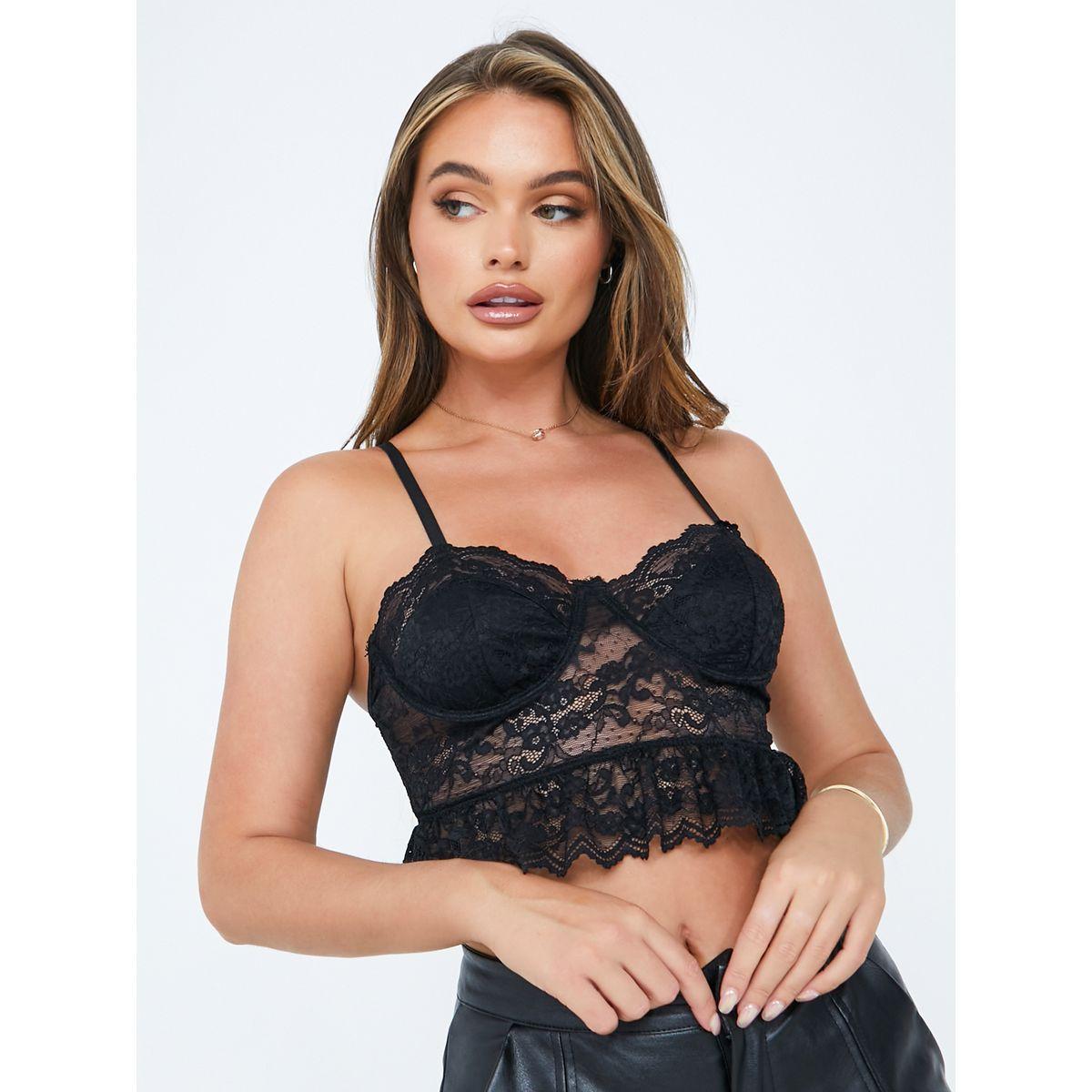 صدرية بتداخلات دانتيل-women-clothing-lingerie-bras-image-1