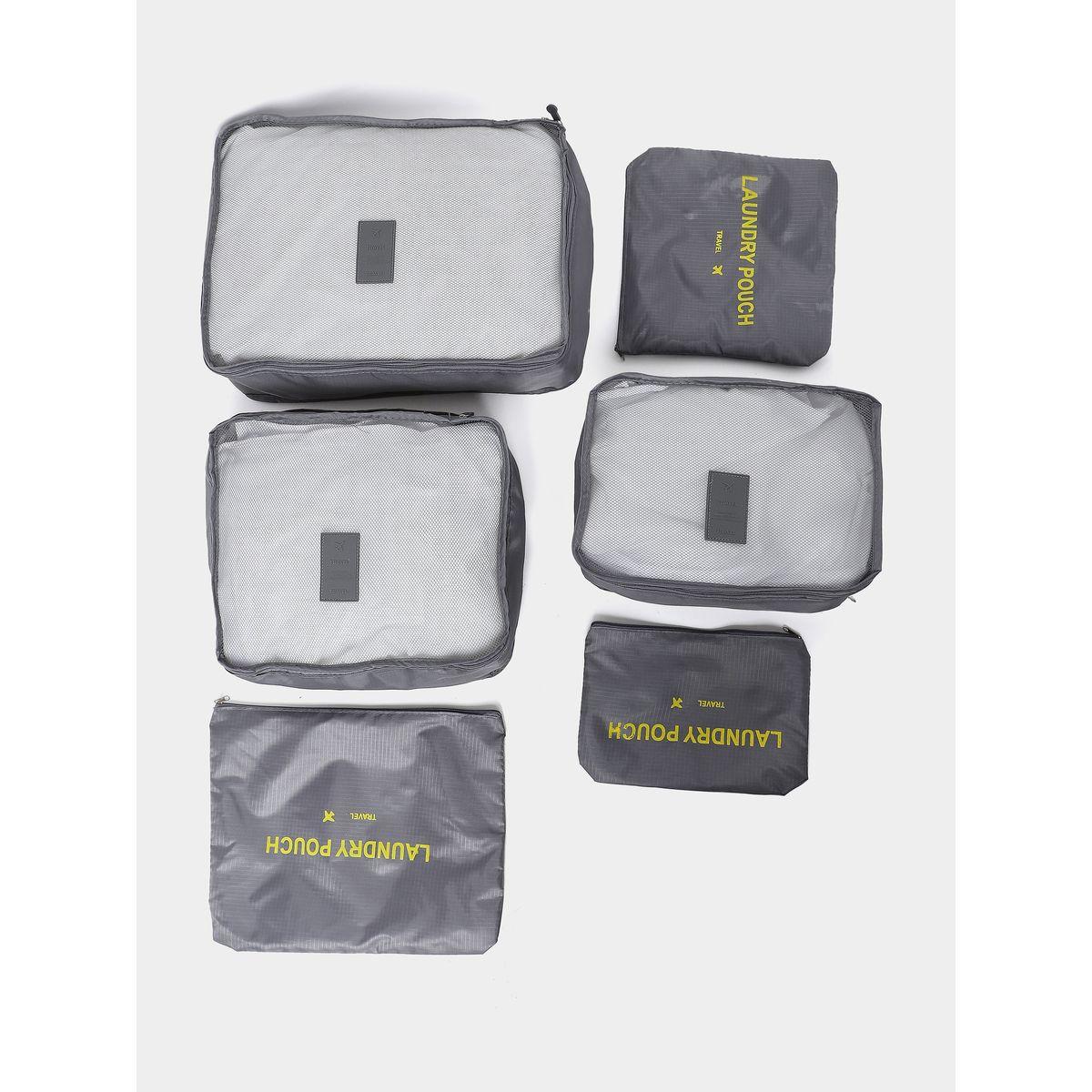 مجموعة من 6 شنط صغيرة بسحاب غلق-travel-accessories-image-2