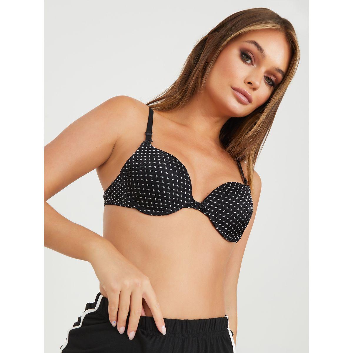 طقم من 2 صدرية بحمالات قابلة للتعديل-women-clothing-lingerie-bras-image-2