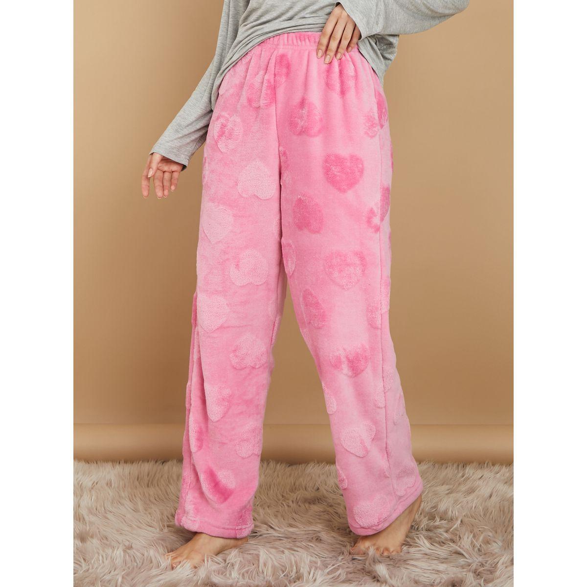 طقم بيجاما من ( تيشيرت + بنطال )-women-clothing-nightwear-pyjamas-longsets-image-5