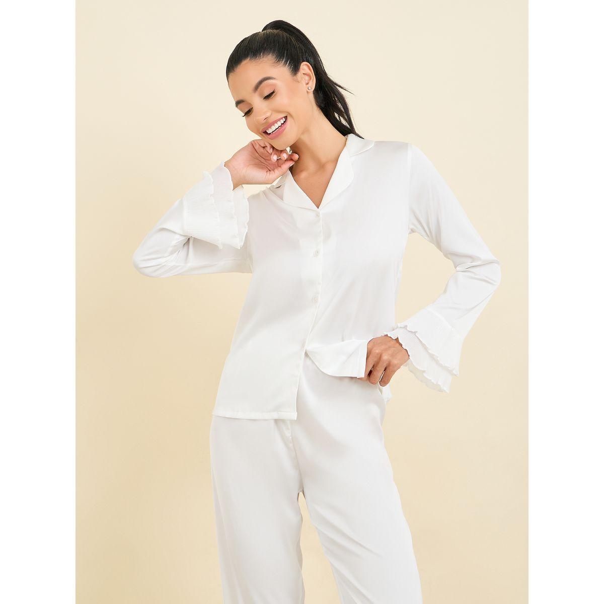 طقم بيجاما من ( بنطال + بلوزة )-women-clothing-nightwear-pyjamas-longsets-image-2