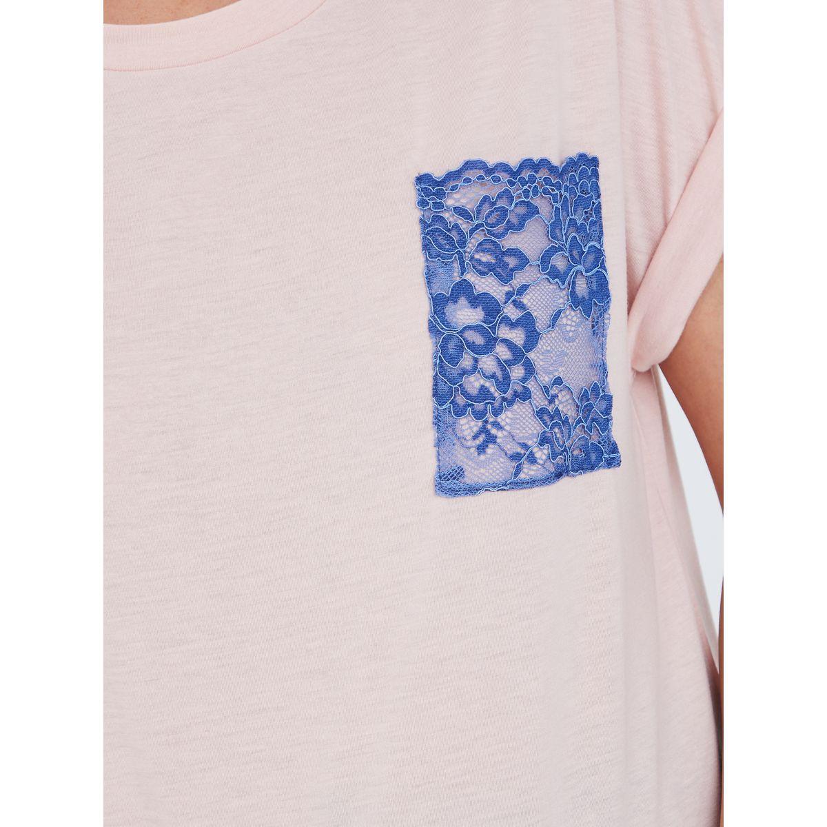 طقم بيجاما من ( تيشيرت + بنطال )-women-clothing-nightwear-pyjamas-longsets-image-3