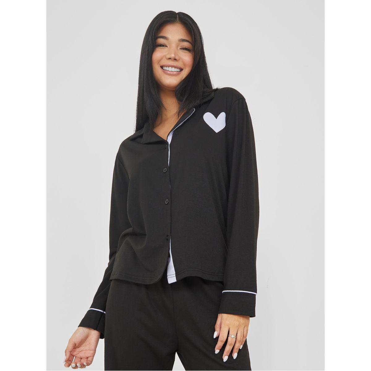طقم بيجاما من ( بلوزة + بنطال )-women-clothing-nightwear-pyjamas-longsets-image-2
