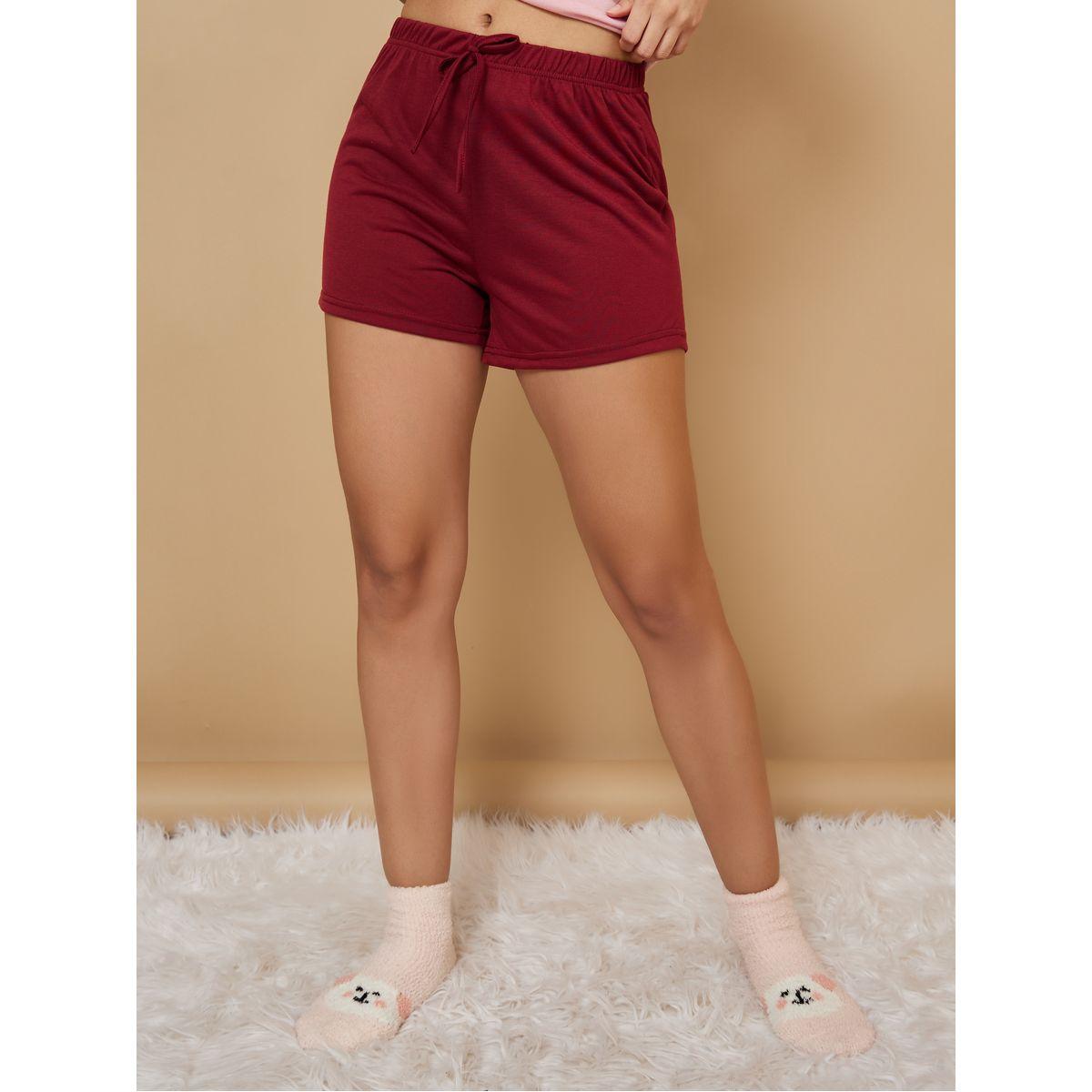 طقم من ( شورت + تيشيرت )-women-clothing-nightwear-pyjamas-shortsets-image-3