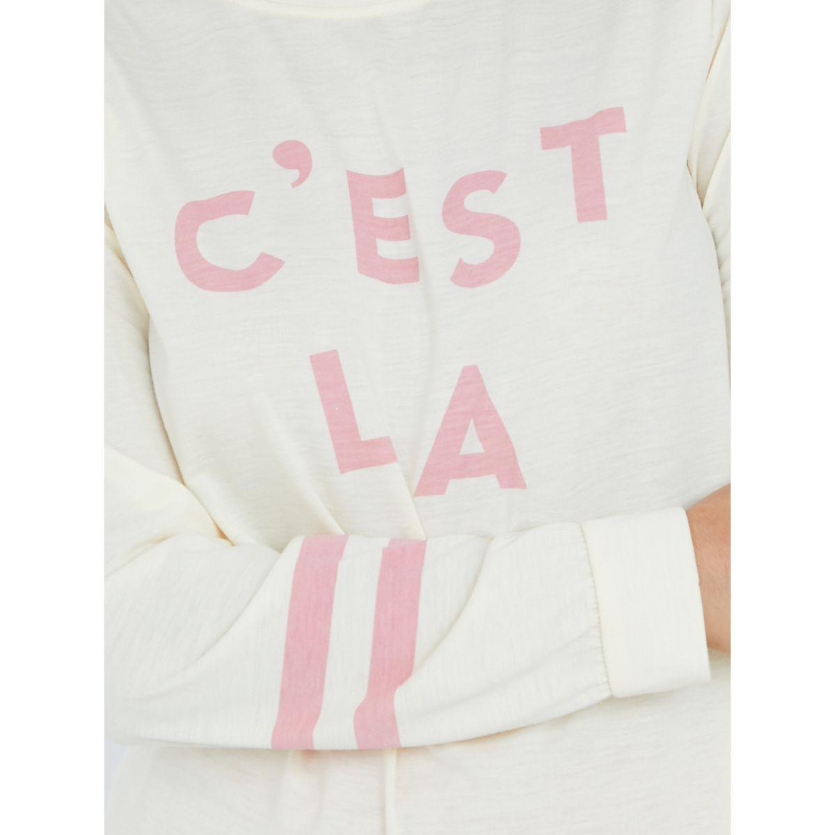 طقم بيجاما من ( بلوزة + شورت )-women-clothing-nightwear-pyjamas-shortsets-image-3