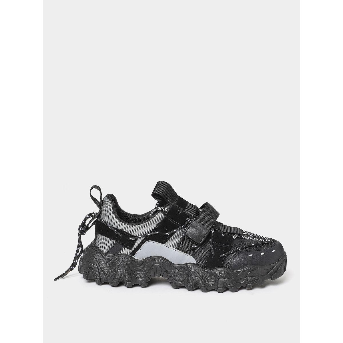 Styli Colorblock Chunky Sole Lace Up Sneakers-men-shoes-sneakers-image-1