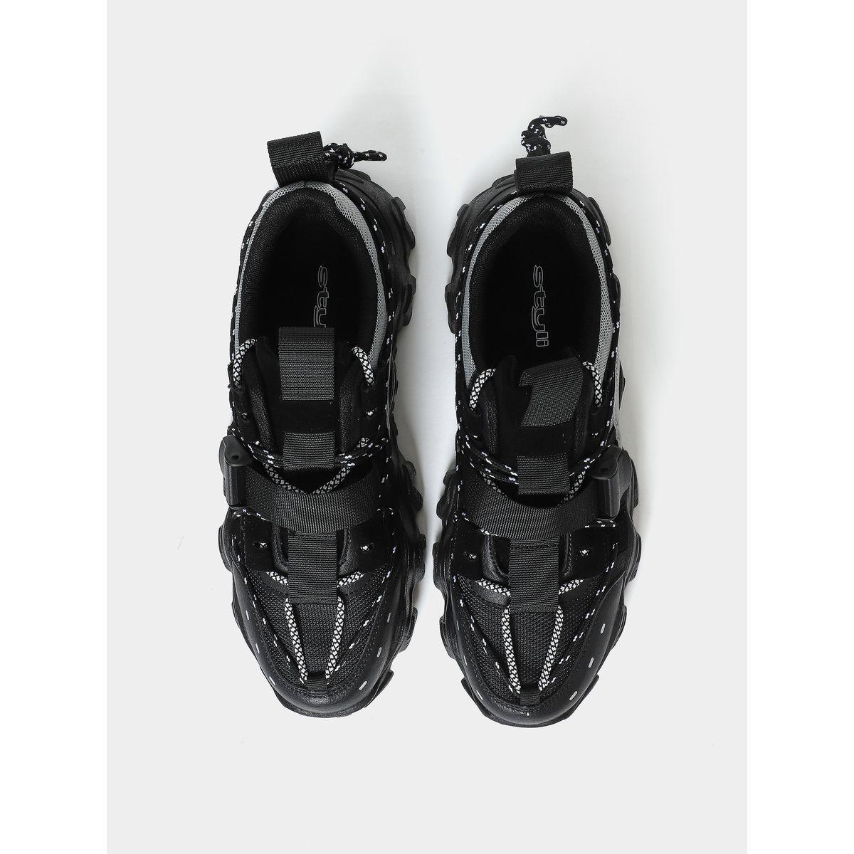 Styli Colorblock Chunky Sole Lace Up Sneakers-men-shoes-sneakers-image-5