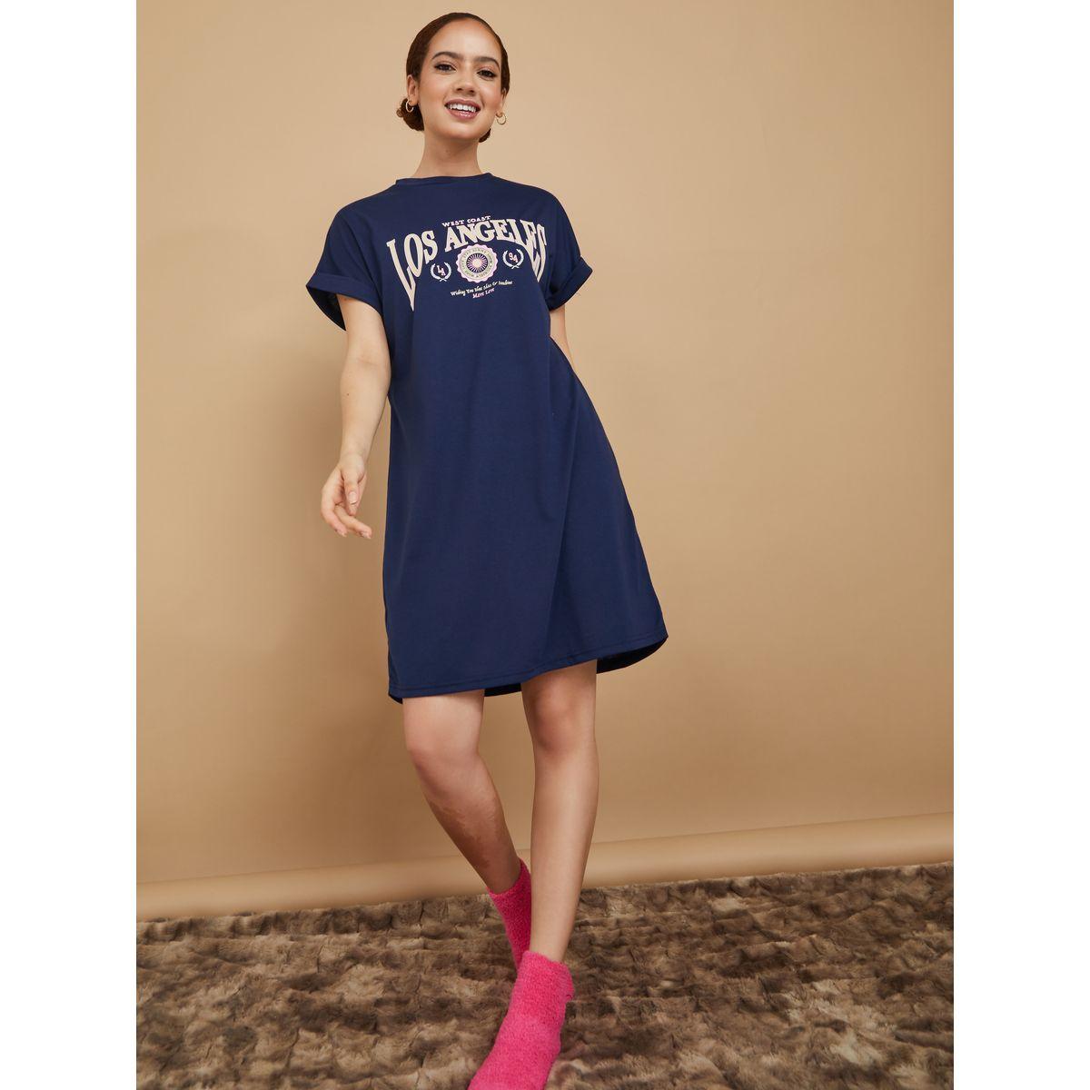 قميص نوم مطبع بطبعة لوس انجلوس-women-clothing-nightwear-nighties-image-2
