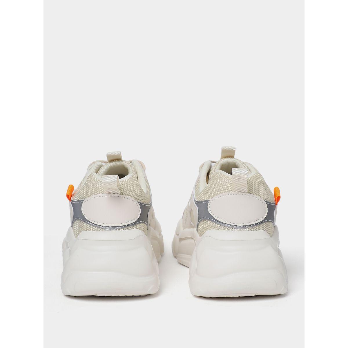 Styli Textured Chunky Sole Lace Up Sneakers-men-shoes-sneakers-image-3