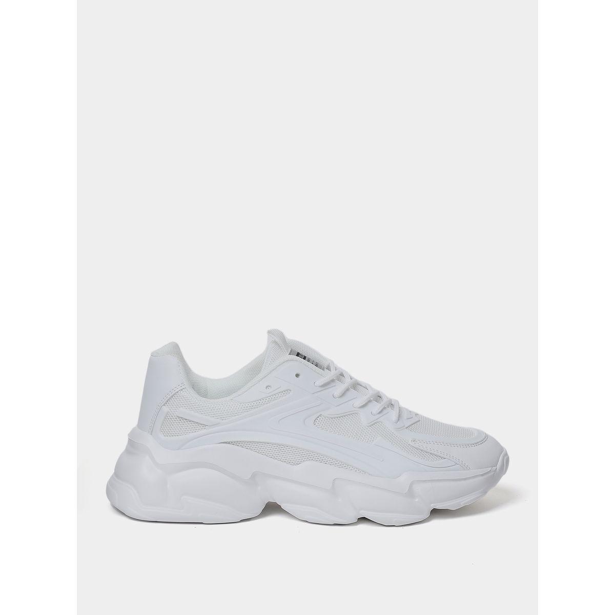 Styli Lace Up Textured Chunky Sole Sneakers-men-shoes-sneakers-image-1