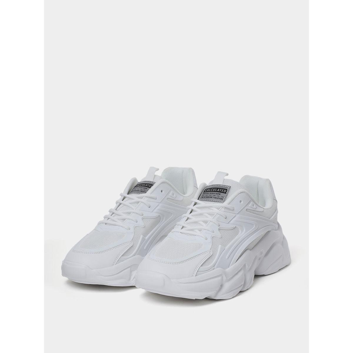 Styli Lace Up Textured Chunky Sole Sneakers-men-shoes-sneakers-image-2