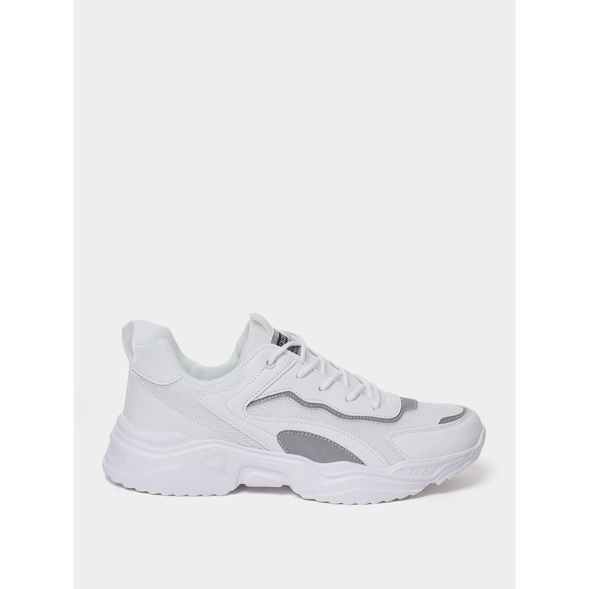 Styli Lace Up Textured Chunky Sole Sneakers-men-shoes-sneakers-image-1