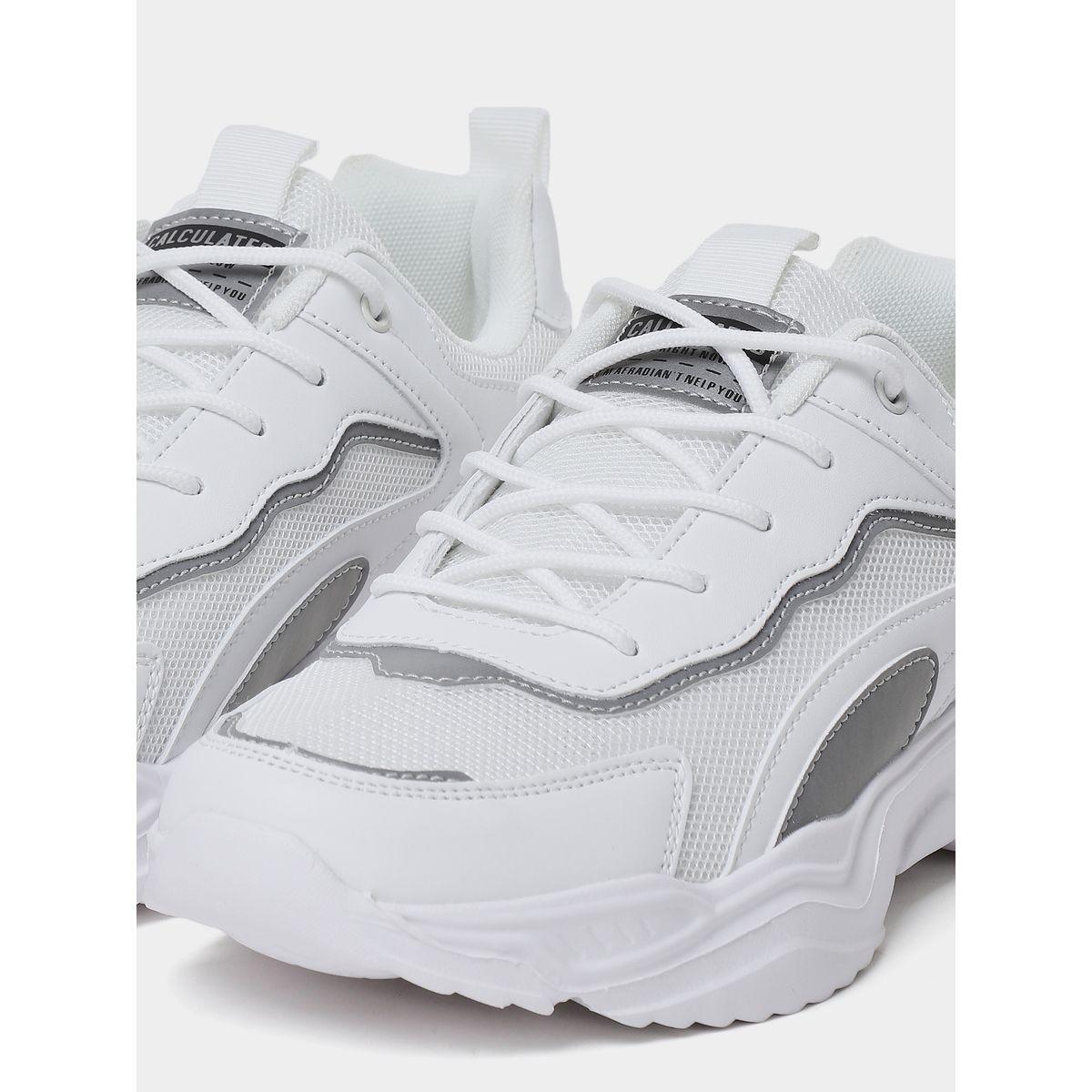 Styli Lace Up Textured Chunky Sole Sneakers-men-shoes-sneakers-image-4