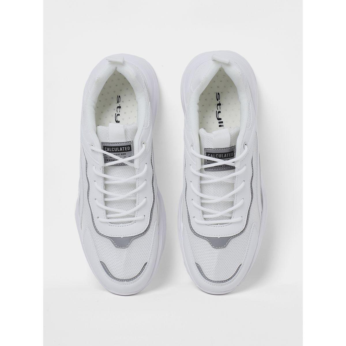 Styli Lace Up Textured Chunky Sole Sneakers-men-shoes-sneakers-image-5