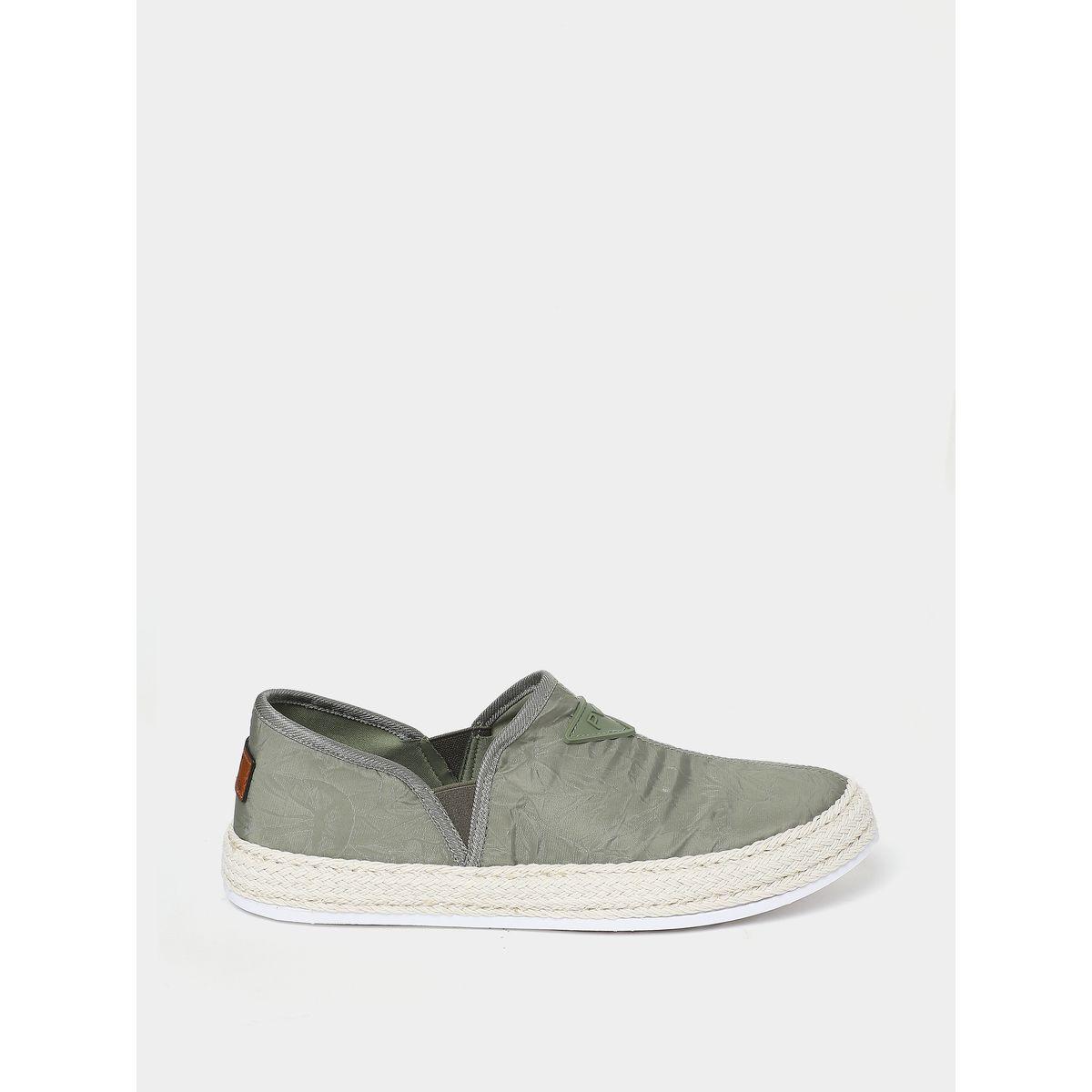 Styli Patch Detail Slip On Shoes-men-shoes-loafersandmoccasins-image-1