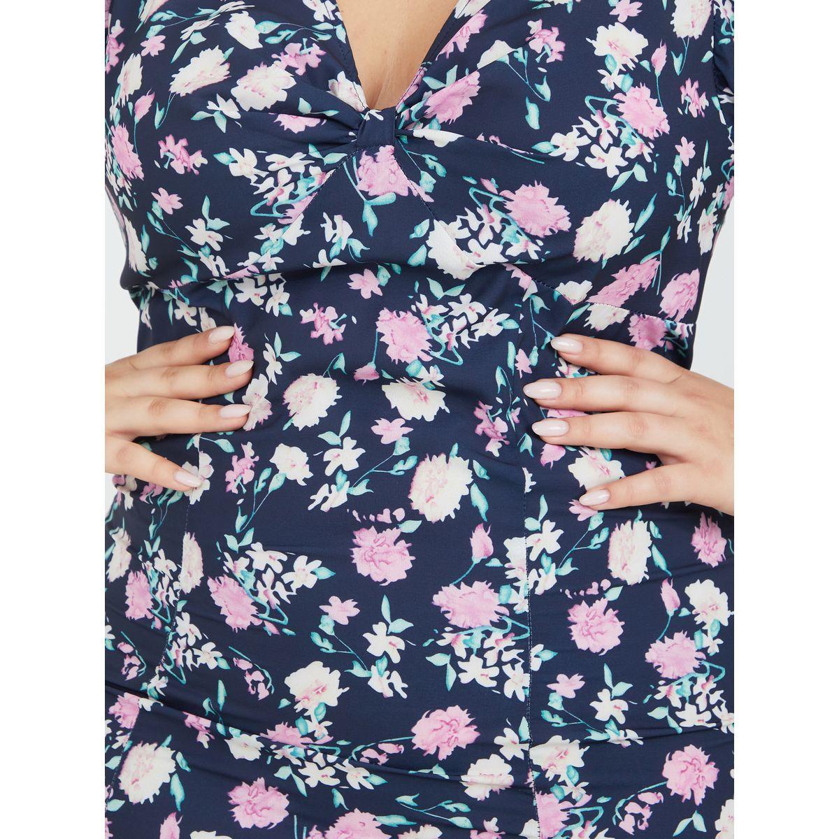 فستان طويل مطبع بطبعة زهور-women-clothing-dresses-image-3