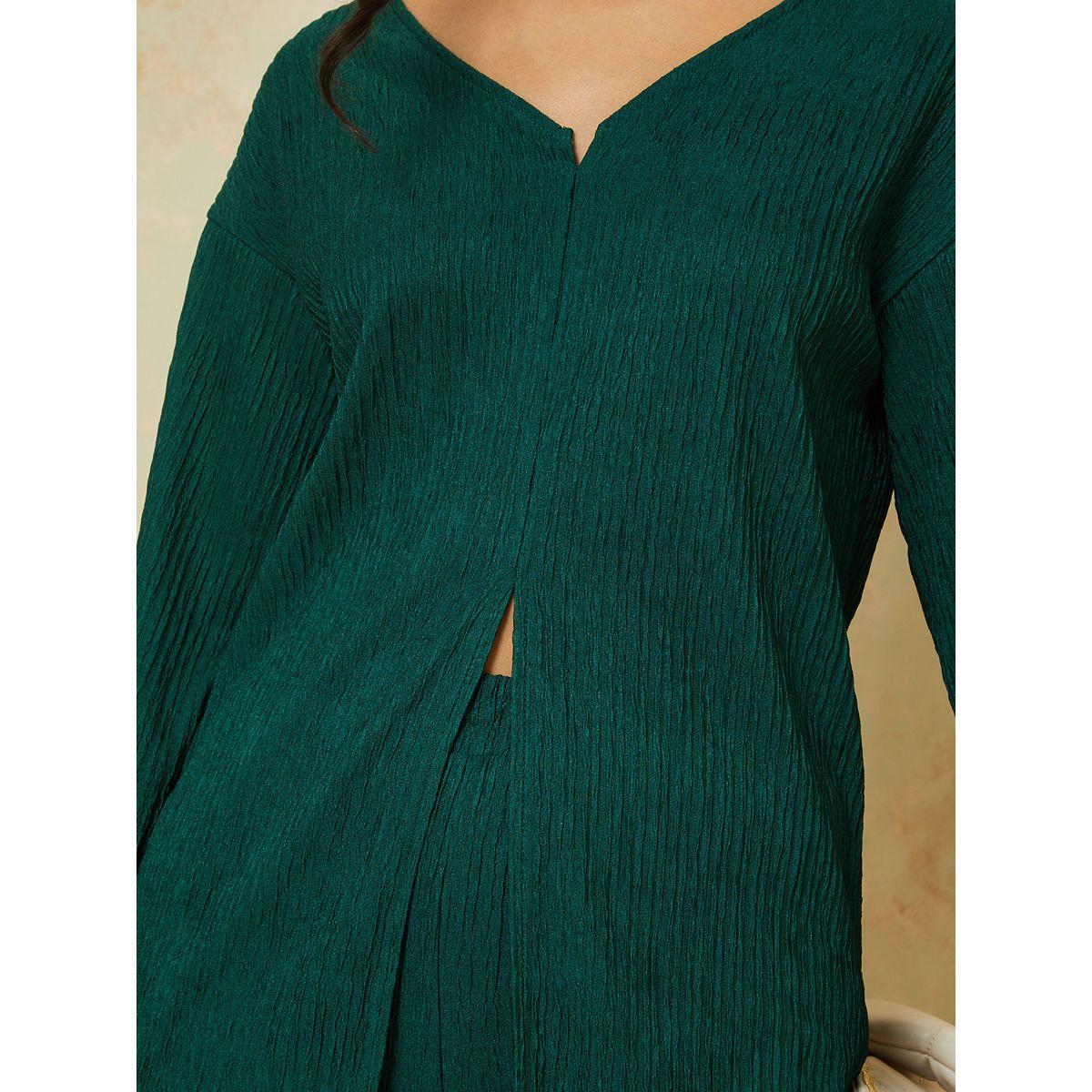 طقم منسق من ( بنطال + بلوزة )-women-clothing-coordsets-image-3