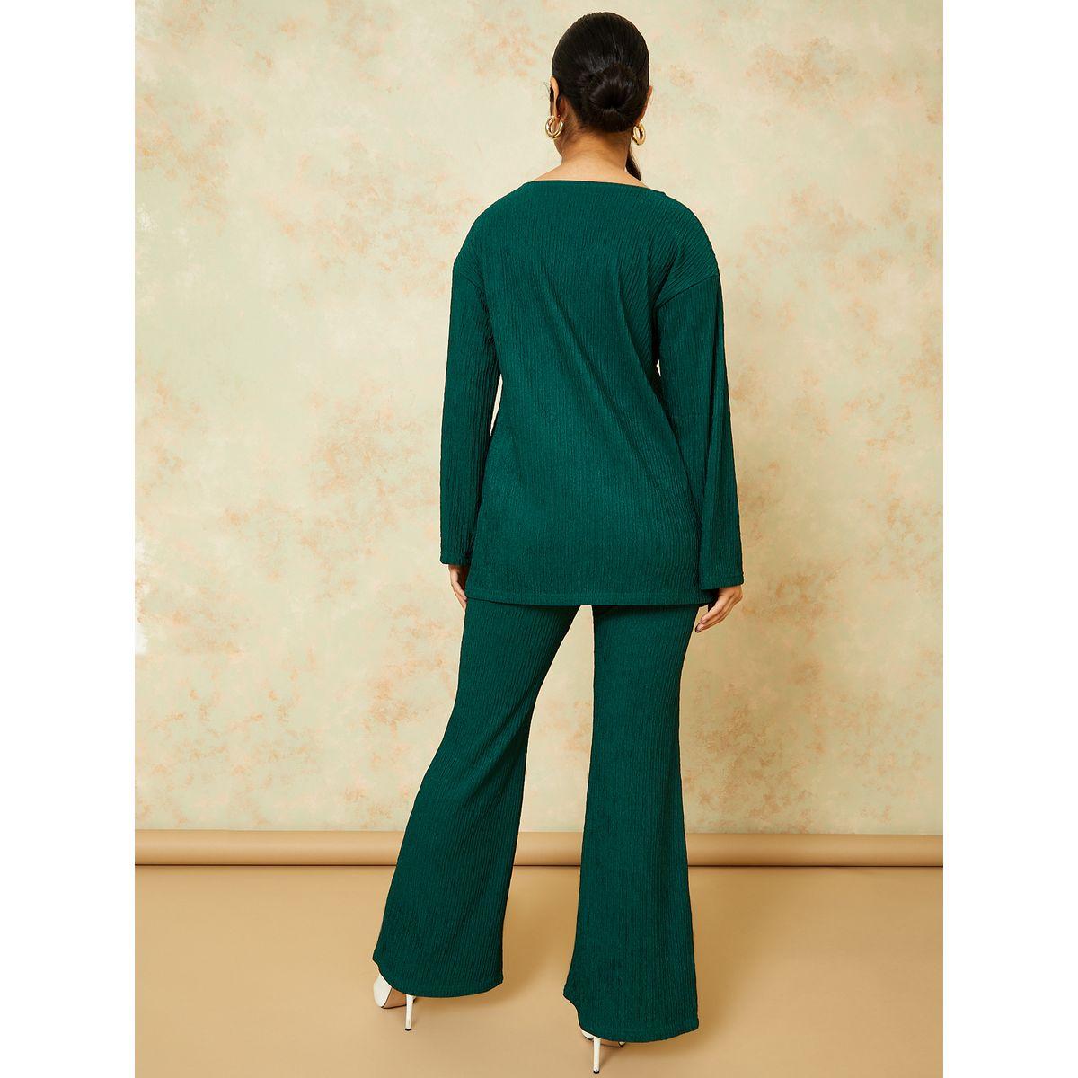 طقم منسق من ( بنطال + بلوزة )-women-clothing-coordsets-image-5