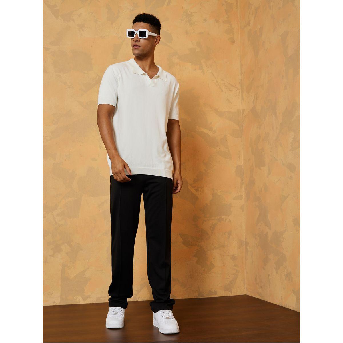 بنطال محبوك بقصة سليم فت-men-clothing-bottoms-trousersandchinos-trousers-image-2
