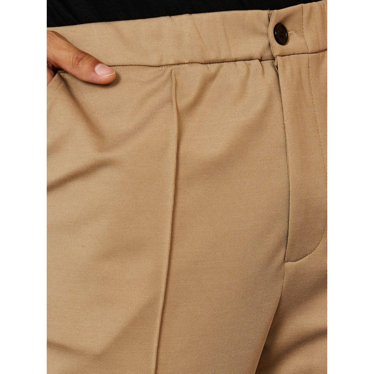 بنطال محبوك بقصة سليم فت-men-clothing-bottoms-trousersandchinos-trousers-image-3