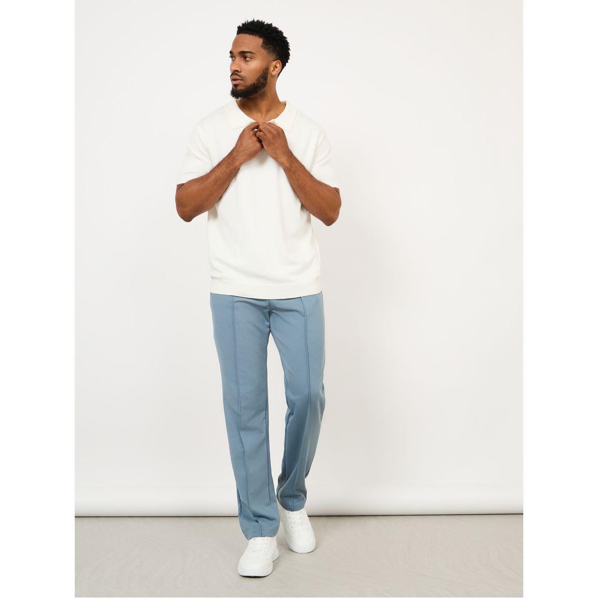 Styli Front Pintuck Knit Trousers-men-clothing-bottoms-trousersandchinos-trousers-image-2