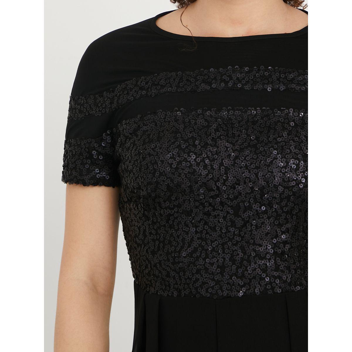 Styli Sequin Detail Wide Leg Jumpsuit-women-clothing-jumpsuits-image-3
