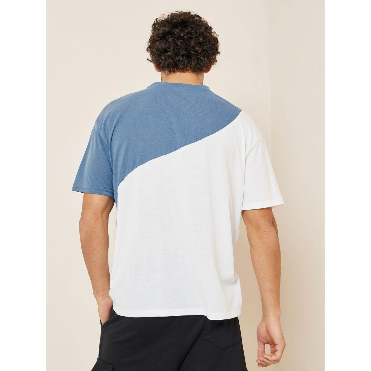 Styli Short Sleeves Colorblock Oversized T-Shirt-men-clothing-tshirtsandpolos-tshirts-image-4