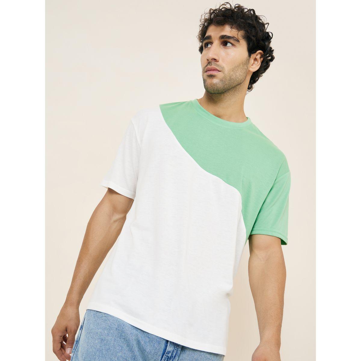 Styli Short Sleeves Colorblock Oversized T-Shirt-men-clothing-tshirtsandpolos-tshirts-image-1