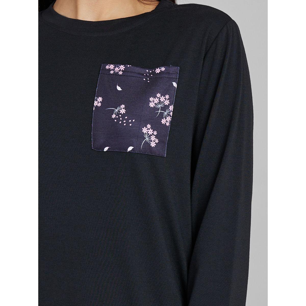 طقم بيجاما من ( بنطال + تيشيرت )-women-clothing-nightwear-pyjamas-longsets-image-3