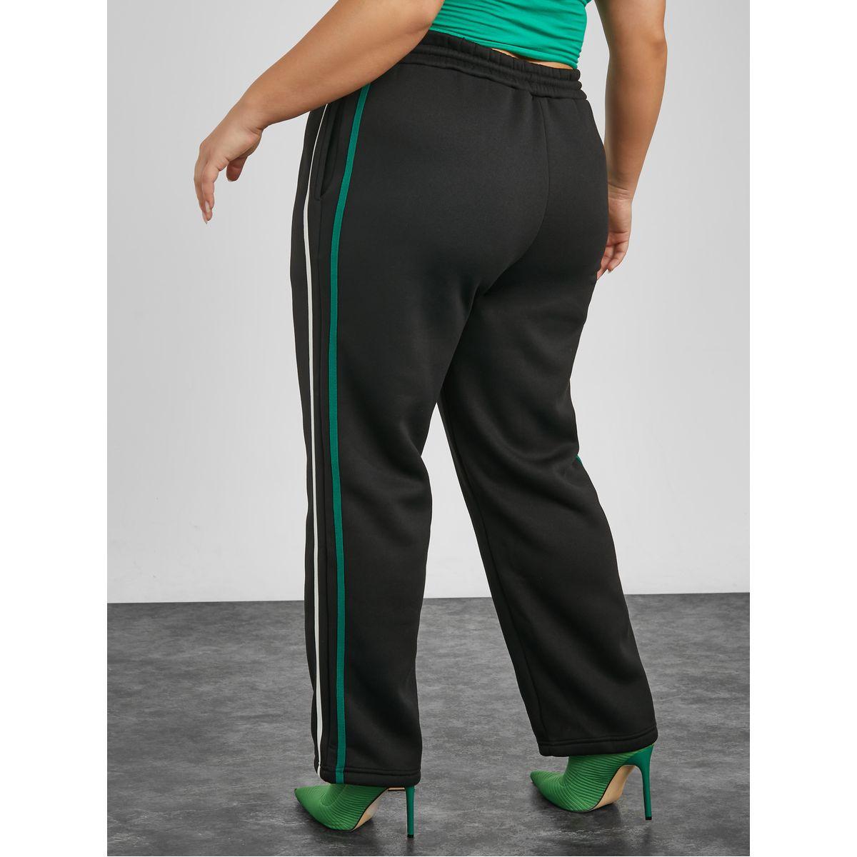 Styli Plus High Waist Side Stripe Straight Leg Jogger-women-clothing-bottoms-joggers-image-4