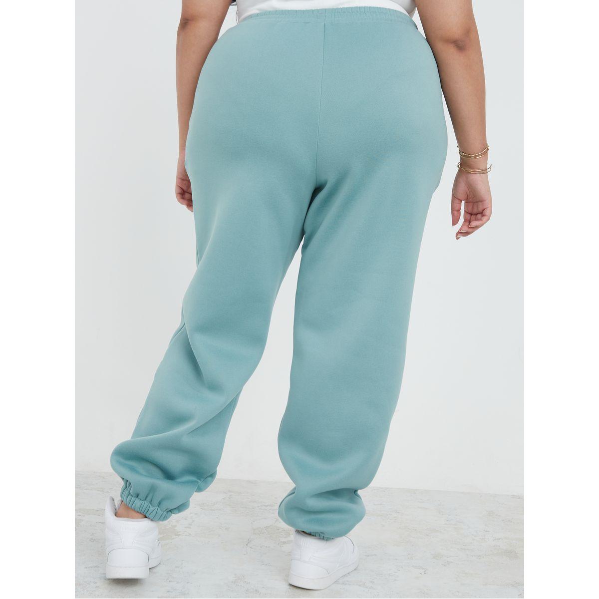Styli Plus Initial Detail Washed Cuff Jogger-women-clothing-bottoms-joggers-image-4
