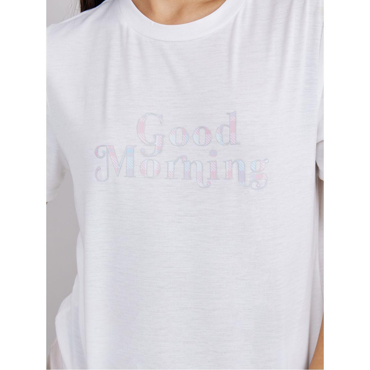 طقم بيجاما من ( بنطال + تيشيرت )-women-clothing-nightwear-pyjamas-longsets-image-4
