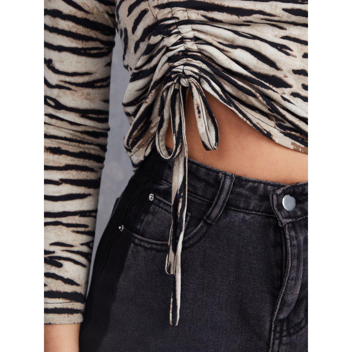 بلوزة بتفاصيل مزمومة واكمام طويلة-women-clothing-shirtsandblouses-blouses-image-3