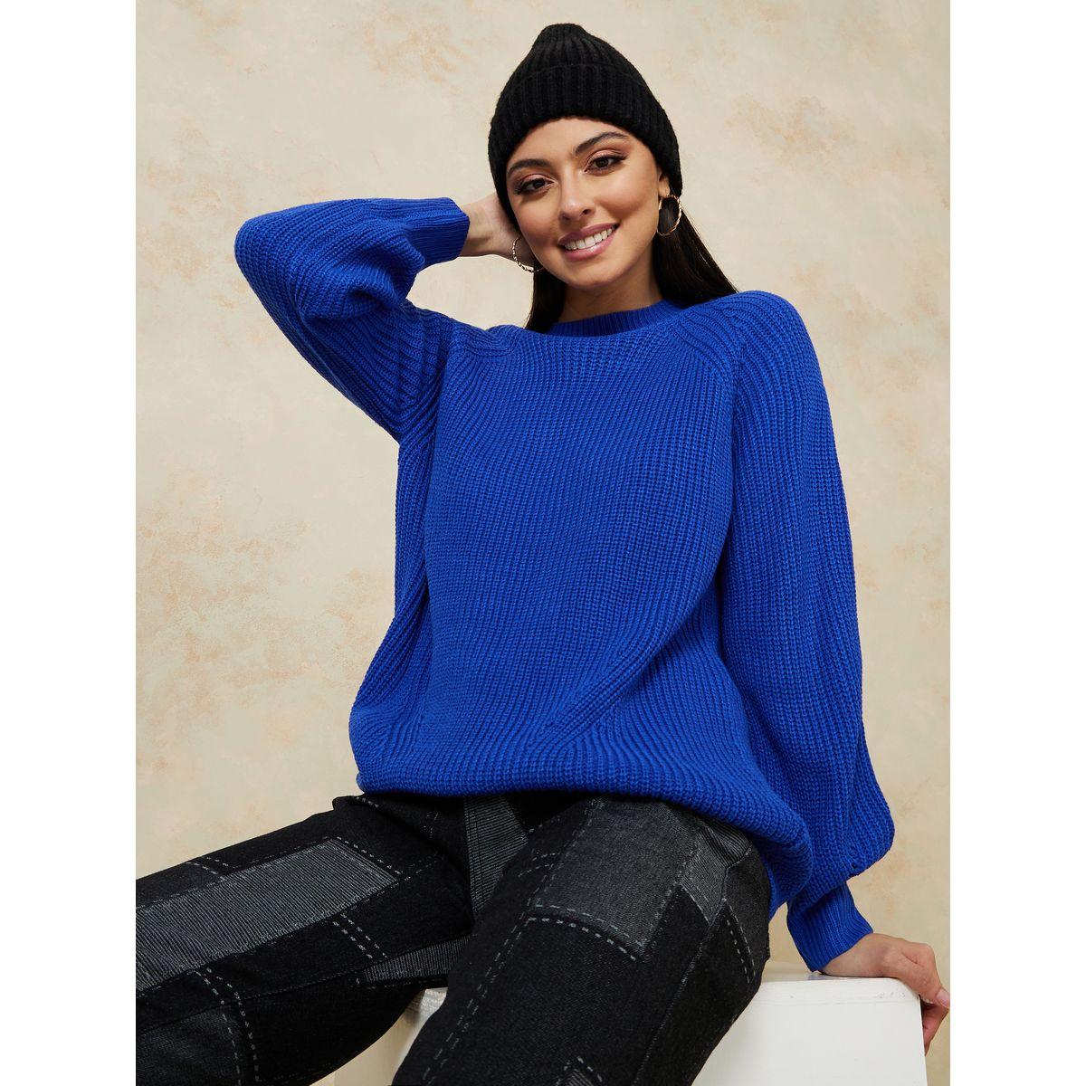 Styli Regular Length High Neck Regular Fit Sweater-women-clothing-cardigansandjumpers-jumpers-image-1