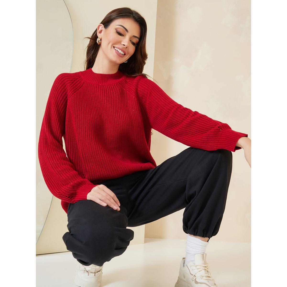 Styli Regular Length High Neck Regular Fit Sweater-women-clothing-cardigansandjumpers-jumpers-image-1
