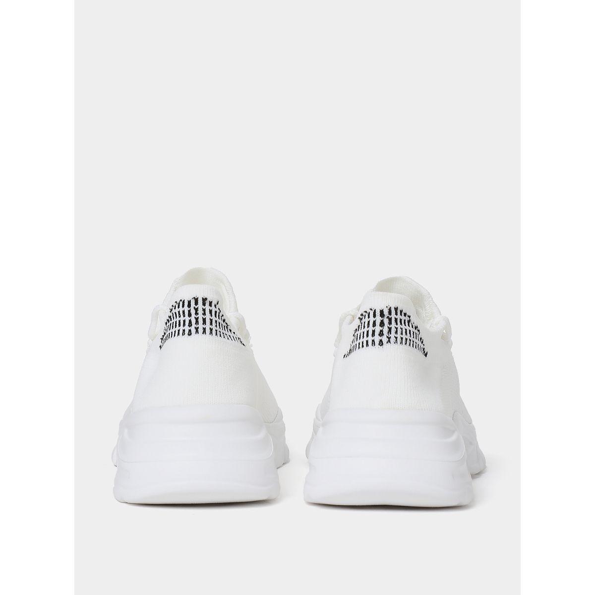 Styli Textile Knitted Upper Sneakers-women-shoes-sneakers-image-4